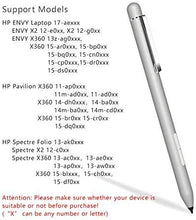 Load image into Gallery viewer, Active Pen for HP Pavilion x360 11m-ad0 14M-ba0 14-cd0 15-br0; HP Envy x360 15-bp0 15-bq0, x360 15-cn0, X2 12-e0xx,X2 12g0xx ; HP Spectre x360 13-ac0xx 15-blxxx (Silver)