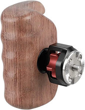 Load image into Gallery viewer, CAMVATE Wooden Handle Grip with Rosette Standard Accessory(Right Hand)