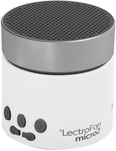 Load image into Gallery viewer, LectroFan Micro2 Guaranteed Non-Looping Sleep Sound Machine and Bluetooth Speaker with White Noise, Fan Sounds, Ocean Sounds for Sleep, Relaxation, Privacy, Study, and Audio Streaming, White