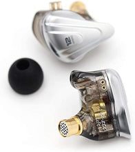 Load image into Gallery viewer, Linsoul KZ ZSX 5BA+1DD 6 Driver Hybrid in-Ear HiFi Earphones with Zinc Alloy Faceplate, 0.75mm 2 Pin Detachable Cable for Audiophile Musician (Without mic, Black)
