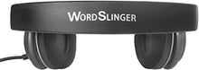 Load image into Gallery viewer, ECS WordSlinger Deluxe Over Head USB Transcription Headset | Transcribing Headphones with Volume Control and Noise Reduction