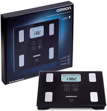 Load image into Gallery viewer, Omron Body Composition Monitor and Scale with Bluetooth Connectivity – 6 Body Metrics & Unlimited Reading Storage with Smartphone App by Omron, Black