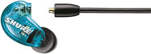 Load image into Gallery viewer, Shure SE215 PRO Wired Earbuds - Professional Sound Isolating Earphones, Clear Sound & Deep Bass, Single Dynamic MicroDriver, Secure Fit in Ear Monitor, Plus Carrying Case & Fit Kit - Blue (SE215SPE)