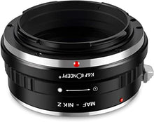 Load image into Gallery viewer, K&F Concept Lens Mount Adapter for Minolta MA AF Mount Lens to Nikon Z6 Z7 Camera