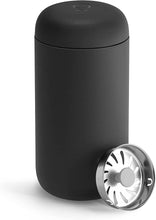 Load image into Gallery viewer, Fellow Carter Move Travel Mug - Vacuum-Insulated Stainless Steel Coffee and Tea Tumbler with Ceramic Interior and Splash Guard, Matte Black, 12 oz Cup