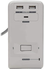 Load image into Gallery viewer, Tripp Lite Surge Protector Desk Clamp 6-Outlet 2 USB-A; 1 USB-C 8ft Cord