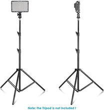 Load image into Gallery viewer, Neewer on Camera Video Light Photo Dimmable 176 LED Panel with 1/4" Thread for Canon, Nikon, Sony and Other DSLR Cameras, 5600K (Battery Not Included)