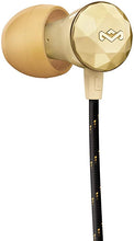 Load image into Gallery viewer, House of Marley Nesta Headphones Noise Cancelling Earbuds with a Microphone, Gold, Large