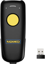 Load image into Gallery viewer, NADAMOO Wireless 2D Barcode Scanner Compatible with Bluetooth, 2.4G Wireless & USB Wired Connection, Portable Bar Code Scanner for Inventory Library CMOS Image Reader for Tablet PC, Read 1D 2D QR Code