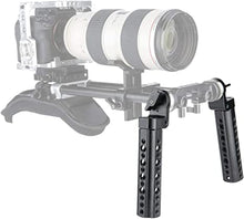 Load image into Gallery viewer, NICEYRIG Rosette Mount Grip Handgrip for ARRI M6 Thread for 15mm DSLR Shoulder Rig Rail Block System
