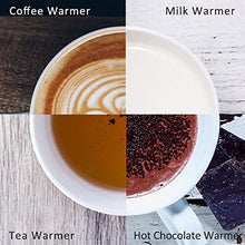 Load image into Gallery viewer, VOBAGA Imitation Wood Grain Coffee Cup Warmer & Mug Warmer For Desk, Electric Cup Beverage Warmer Plate with 3 Temperature Settings for Tea, Water, Cocoa, Milk with Auto Shut Off after 4 hours Feature