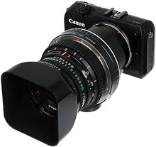 Load image into Gallery viewer, Fotodiox Pro Lens Mount Adapter - Hasselblad V Mount SLR Lenses (200/500/900/2000 System) to Canon EF-M Camera Body Adapter, fits EOS M Digital Mirrorless Camera