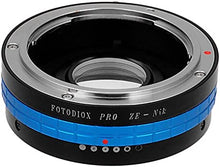 Load image into Gallery viewer, Fotodiox Pro Lens Mount Adapter, for Mamiya ZE (35mm) Lens to Nikon Camera, for Nikon Cameras
