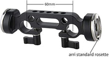 Load image into Gallery viewer, NICEYRIG Rosette Bracket with 15mm Rod Clamp, Applicable for ARRI Standard M6 Thread Mount Handles