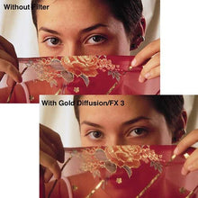 Load image into Gallery viewer, Tiffen 77GDFX1 77mm Gold Diffusion 1 Filter