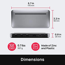 Load image into Gallery viewer, Brydge Stone II USB-C Docking Station Compatible with MacOS & Windows, Single 4K Display, HDMI Out, USB-C Speeds, 7 Ports