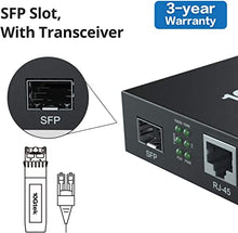 Load image into Gallery viewer, 1.25G Media Converter(kit #1), SFP Slot, with a SFP Module, MMF, 850-nm, 550-m