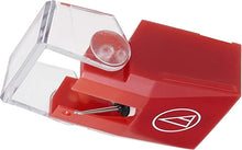Load image into Gallery viewer, Audio-Technica VM540ML MicroLine Dual Moving Magnet Stereo Turntable Cartridge Red