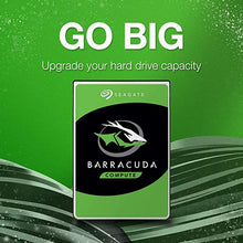 Load image into Gallery viewer, Seagate BarraCuda 2TB Internal Hard Drive HDD – 3.5 Inch SATA 6Gb/s 7200 RPM 256MB Cache 3.5-Inch – Frustration Free Packaging (ST2000DM008/ST2000DMZ08)