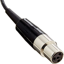 Load image into Gallery viewer, Shure WB98H/C Cardioid TQG Clip-on Gooseneck Microphone, Clamps onto Bell of Wind Instrument or Rim of Percussion Instruments - Black (Wireless Bodypack Transmitter Sold Separately)