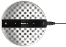 Load image into Gallery viewer, Kaysuda USB Speaker Phone 360° Omnidirectional Microphone Portable Conference Speakerphone Echo Cancellation for Teams, Zoom, VoIP Calls, Webinar, Phone, Call Center, Recording