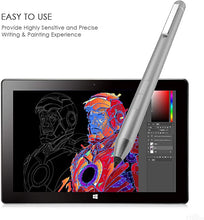 Load image into Gallery viewer, Active Pen for HP Pavilion x360 11m-ad0 14M-ba0 14-cd0 15-br0; HP Envy x360 15-bp0 15-bq0, x360 15-cn0, X2 12-e0xx,X2 12g0xx ; HP Spectre x360 13-ac0xx 15-blxxx (Silver)