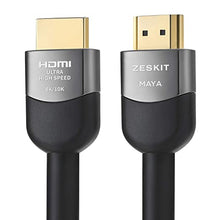 Load image into Gallery viewer, Zeskit Maya 8K 48Gbps Certified Ultra High Speed HDMI Cable 16ft CL3 In Wall Rated, 4K120 8K60 eARC HDR HDCP 2.2 2.3 Compatible with Dolby Vision Apple TV 4K Roku Sony LG Samsung Xbox Series X PS4 PS5