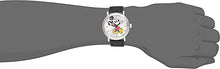 Load image into Gallery viewer, Disney Men's W001868 Mickey Mouse Silver-Tone Watch with Black Band