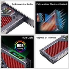 Load image into Gallery viewer, fenvi AX210 AX210NGW WiFi 6E PCI-E Wifi Card BT5.2 802.11ax Desktop Adapter MU-MIMO 2.4GHz 5GHz 6GHz Extended to 5400Mbps OFDMA Miracast vPro for gaming(Only wifi 6E router antennas support 6Ghz Band)
