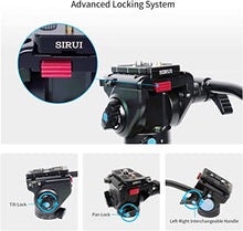 Load image into Gallery viewer, SIRUI AM-5V New Fluid Video Head Hunting Tripod Head with Quick Release Plate