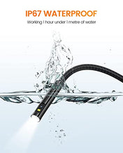 Load image into Gallery viewer, Teslong Dual Lens Inspection Camera with Light, Digital Industrial Borescope, Video Endoscope, Scope Camera, 5" IPS Screen, 16.4ft Flexible Probe, 1080p, Tool for Home, Pipe, Automotive (Waterproof)