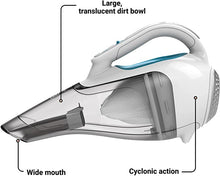 Load image into Gallery viewer, BLACK+DECKER dustbuster Cordless Handheld Vacuum, Flexi Blue/Grey/White (HHVI315JO42)