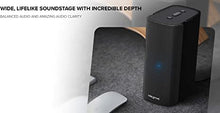 Load image into Gallery viewer, Creative T100-2.0 Compact Hi-Fi Desktop Speakers, up to 80W Peak Power with Bluetooth 5.0, Optical-in, AUX-in, Wide Soundstage and Audio Clarity with Bass Control for Computers and Laptops (Black)