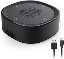 Load image into Gallery viewer, USB Speakerphone Microphone, Conference Speaker Omnidirectional Computer Mic, with 360º Voice Pickup, Touch-Sensor Buttons for Mute/unmute, Streaming, Call Speaker Skype, Webinar, Interview -(JV801)