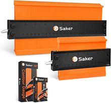 Load image into Gallery viewer, Saker Contour Duplication Gauge-Adjustable Lock -Precisely Copy Irregular Shape Duplicator -Irregular Welding Woodworking Tracing - Must Have Tool for DIY Handyman, Construction(10 Inch+5 Inch)