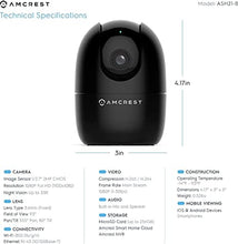Load image into Gallery viewer, Amcrest 1080P WiFi Camera Indoor, Nanny Cam, Dog Camera, Sound & Baby Monitor, Human & Pet Detection, Motion-Tracking, w/ 2-Way Audio, Phone App, Pan/Tilt Wireless IP Camera, Night Vision, Smart Home