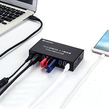 Load image into Gallery viewer, GEKRY USB 3.0 Hub, Metal Case Mountable 7-Port Powered USB Hub 3.0 with 12V/3A AC Adapter-Type A