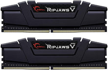 Load image into Gallery viewer, G.Skill Ripjaws V Series 32GB (2 x 16GB) 288-Pin SDRAM (PC4-25600) DDR4 3200 CL16-18-18-38 1.35V Dual Channel Desktop Memory Model F4-3200C16D-32GVK