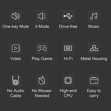Load image into Gallery viewer, Vaydeer Multimedia Controller Knob with One-Click Mute Function and 3 Volume Control Modes Audio Adjuster Volume Controller for Win7/8/10/MAC