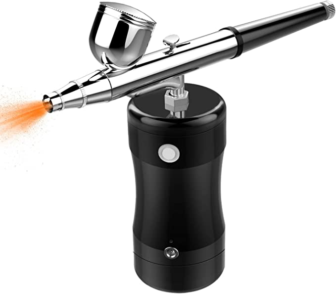 AGPTEK Airbrush, Airbrush Kit Air Brush Pen,Mini Air Compressor Airbrush  Kit USB Rechargeable and Portable Airbrush Gun for Make up, Tattoo, Nail  Art