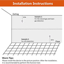 Load image into Gallery viewer, Natural Gas Detector, Gas Leak Detector, Home Gas Alarm, Natural Gas Propane Leak Alarm, High Sensitivity LPG LNG Coal Natural Gas Leak Detection, Gas Leak Alarm Monitor Sensor (1)