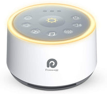 Load image into Gallery viewer, Dreamegg D1 Sound Machine - White Noise Machine with Baby Night Light for Sleeping, High Fidelity Sounds, Timer & Memory Feature, Sound Machine for Baby Adults, Home, Office, Travel (White)