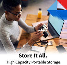 Load image into Gallery viewer, Toshiba Canvio Advance 1TB Portable External Hard Drive USB 3.0, White - HDTCA10XW3AA