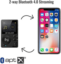 Load image into Gallery viewer, HIFI WALKER H2, High Resolution Bluetooth MP3 Player, DSD DAC OTG, Portable Digital Audio Music Player with Memory Card and HD Earphones, Support Up to 256GB