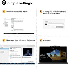 Load image into Gallery viewer, Kaysuda Face Recognition USB IR Camera for Windows Hello, 1080P(Entry Level) Webcam with Dual Microphones for Streaming Video Conference and Recording