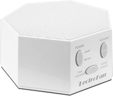 Load image into Gallery viewer, Adaptive Sound Technologies LectroFan Premium White Noise Sound Machine with 20 Unique Non-Looping Fan and White Noise Sounds and Sleep Timer, White, unscented, 1 Count