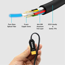 Load image into Gallery viewer, MavisLink HDMI Fiber Optic Cable 50FT 4K 60Hz HDMI2.0b 18Gbps HDR10 ARC HDCP2.2 Slim Flexible for HDTV, Game Console, 4k Projector, Home Theatre