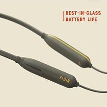 Load image into Gallery viewer, Elgin Rumble Bluetooth Earplug Earbuds, 27 dB Noise Reduction Wireless Headphones with Noise Cancelling Mic, 20 Hour Battery Life, IP67 Waterproof Enclosure, OSHA Compliant Hearing Protection for Work