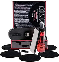 Load image into Gallery viewer, Allsop Orbitrac 3 Pro Vinyl Record Cleaning System, 2X Cleaning Cartridges, Protective Non-Skid Pad, Cleaner Fluid, Reviving Brush, and Storage Case (31735), Black, 1