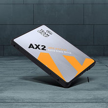 Load image into Gallery viewer, TEAMGROUP AX2 2TB 3D NAND TLC 2.5 Inch SATA III Internal Solid State Drive SSD (Read Speed up to 550 MB/s) Compatible with Laptop & PC Desktop T253A3002T0C101